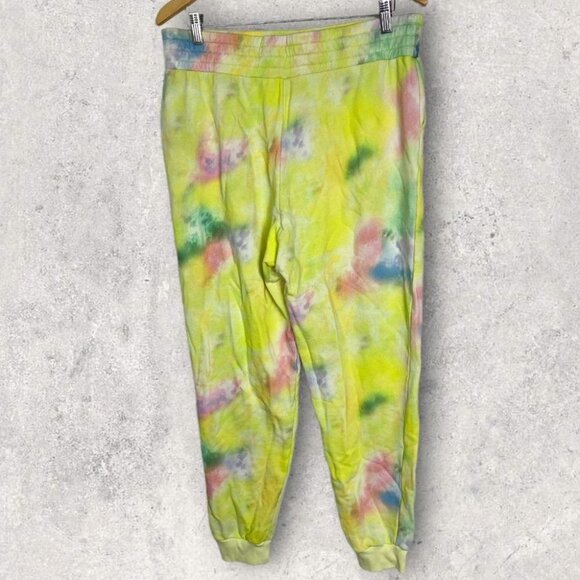 NEW Alice + Olivia French Terry Joggers Beach Tie Dye High Rise Size XL Pants - Picture 7 of 13
